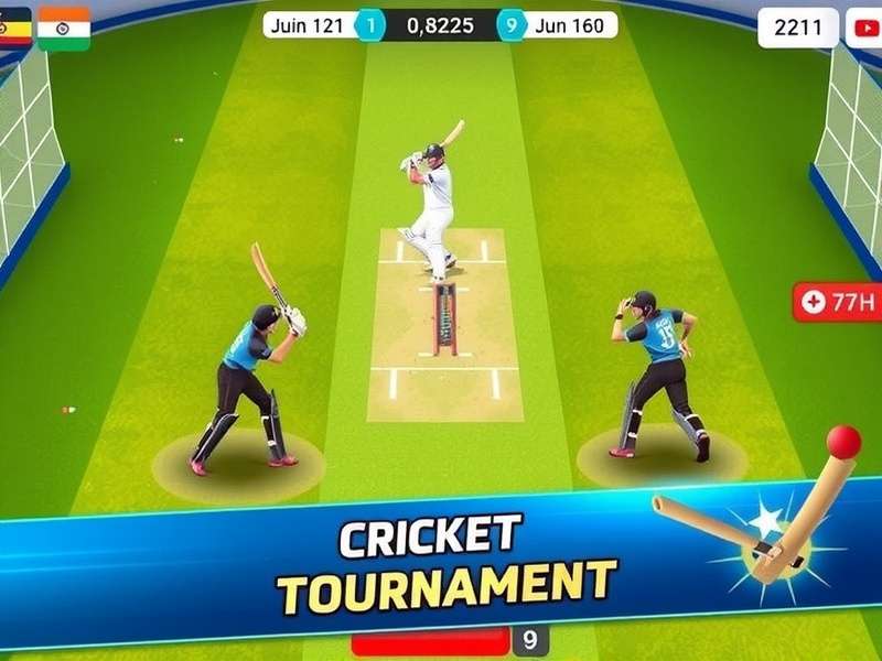 Cricket Heroes Of India gameplay screenshot